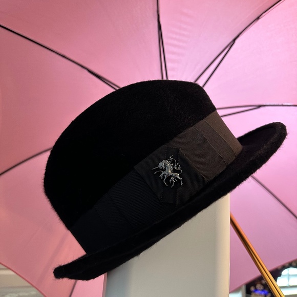 Philip Treacy Wool Boucle' Trilby BNIB - Picture 4 of 15